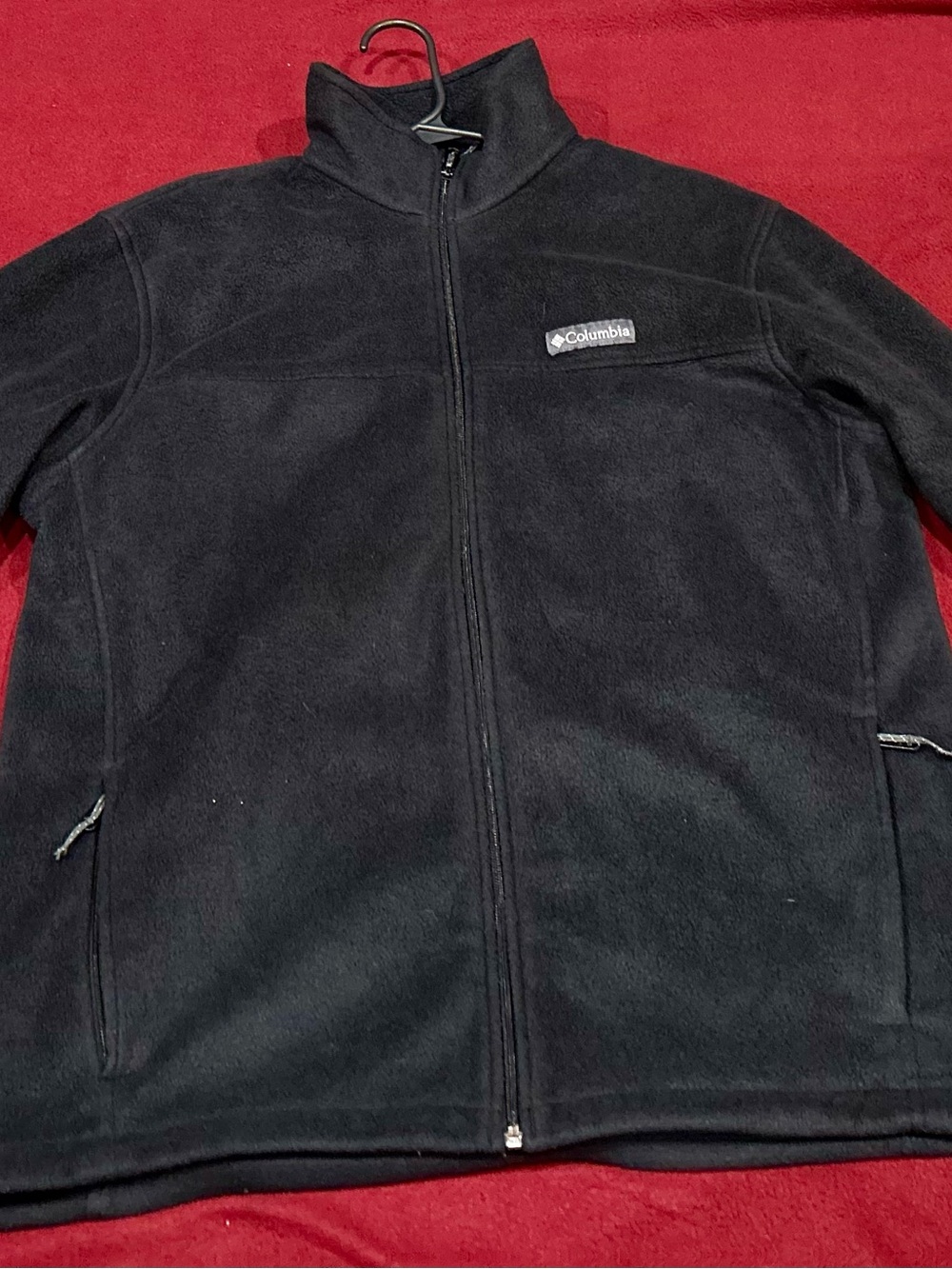 Columbia Black Full-Zip Fleece Jacket